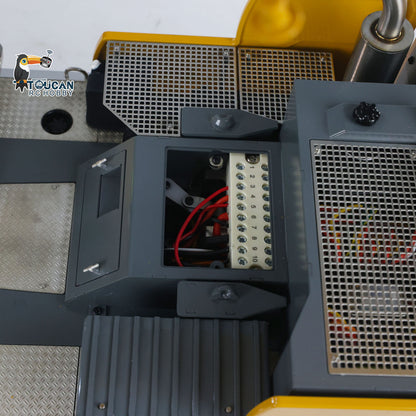 Eyewhale 1/14 All Terrain Remote Control Hydraulic Mobile Crane Truck D1050 Ready to Run FlySky PL18EV Sound Light System