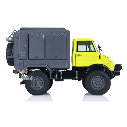 Metal LESU 1/10 4*4 RC Off-road Car RAVE-UM406 Electric Remote Control Recreational Vehicle 2Speed Gearbox Winch I6S Radio