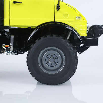 LESU RAVE-UM406 /10 Metal RC Off-Road Vehicle 2-Speed Transmission Winch Sound Light System Hobbywing QuicRun Fusion SE 1200KV Brushless Motor & ESC