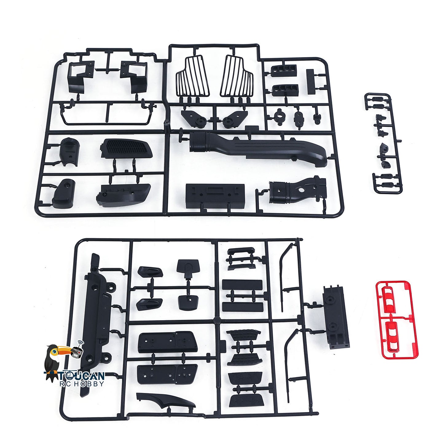 KABOLITE Cabin Shell Unassembled Unpainted Universal for Upgrade 1/14 LESU TAMIIYA 3348 RC Dumper 3363 Dump Radio Controlled Truck