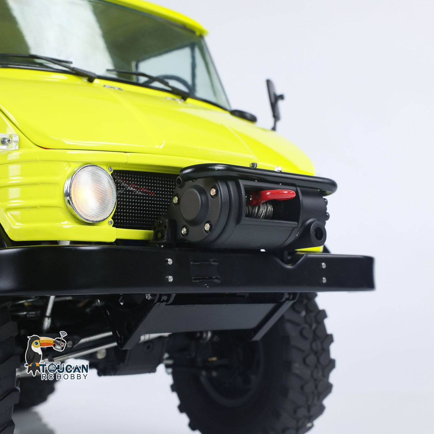 LESU RAVE-UM406 /10 Metal RC Off-Road Vehicle 2-Speed Transmission Winch Sound Light System Hobbywing QuicRun Fusion SE 1200KV Brushless Motor & ESC