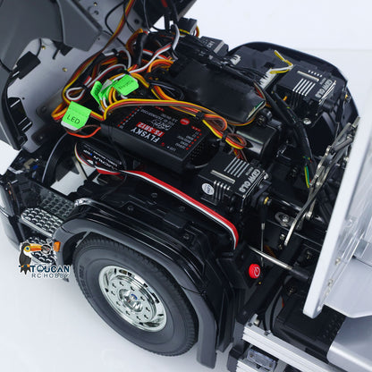 TAMIYA 6x4 1/14 RC Timber Truck SC770S 56360 Remote Control Lorry Car RTR 3Speed Vehicles Smoke Light Sound ST8 Radio Battery