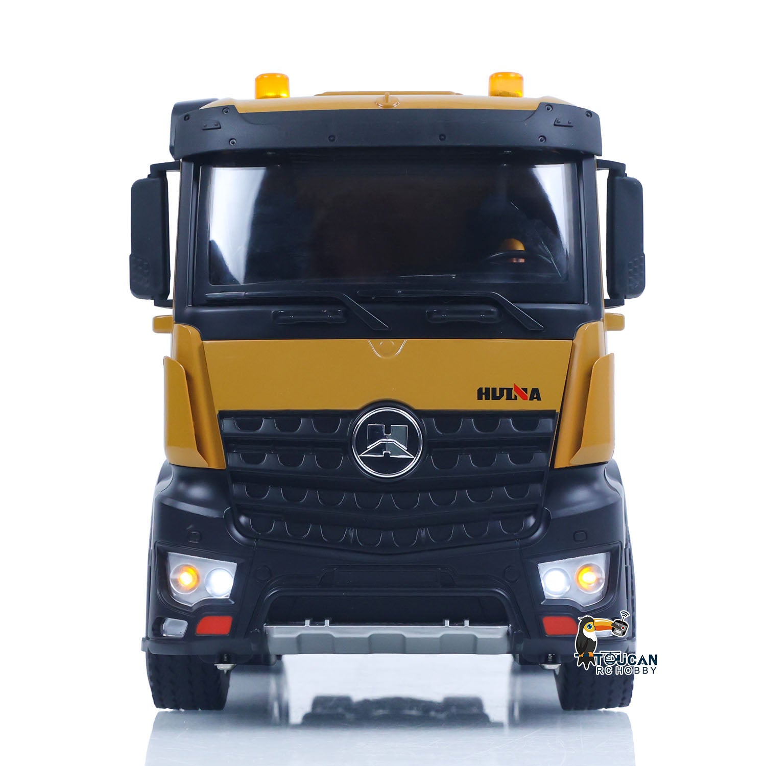 US Stock HUINA 1/14 RC Dump Truck 573 - Metal & Plastic RTR 7.2V