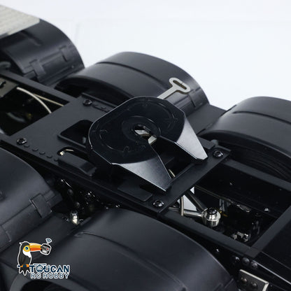 LESU 8x8 Metal RC Truck Chassis Aluminum Alloy Heavy-Duty Frame 2-Speed Transmission Equipment Rack 540 Brushed Motor for 1/14 RC TAMIYA R620 3363 1851 DIY Models