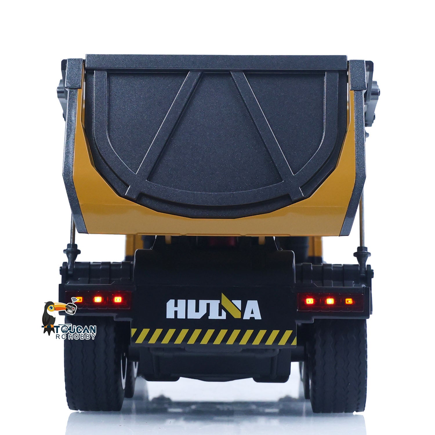 US Stock HUINA 1/14 RC Dump Truck 573 - Metal & Plastic RTR 7.2V