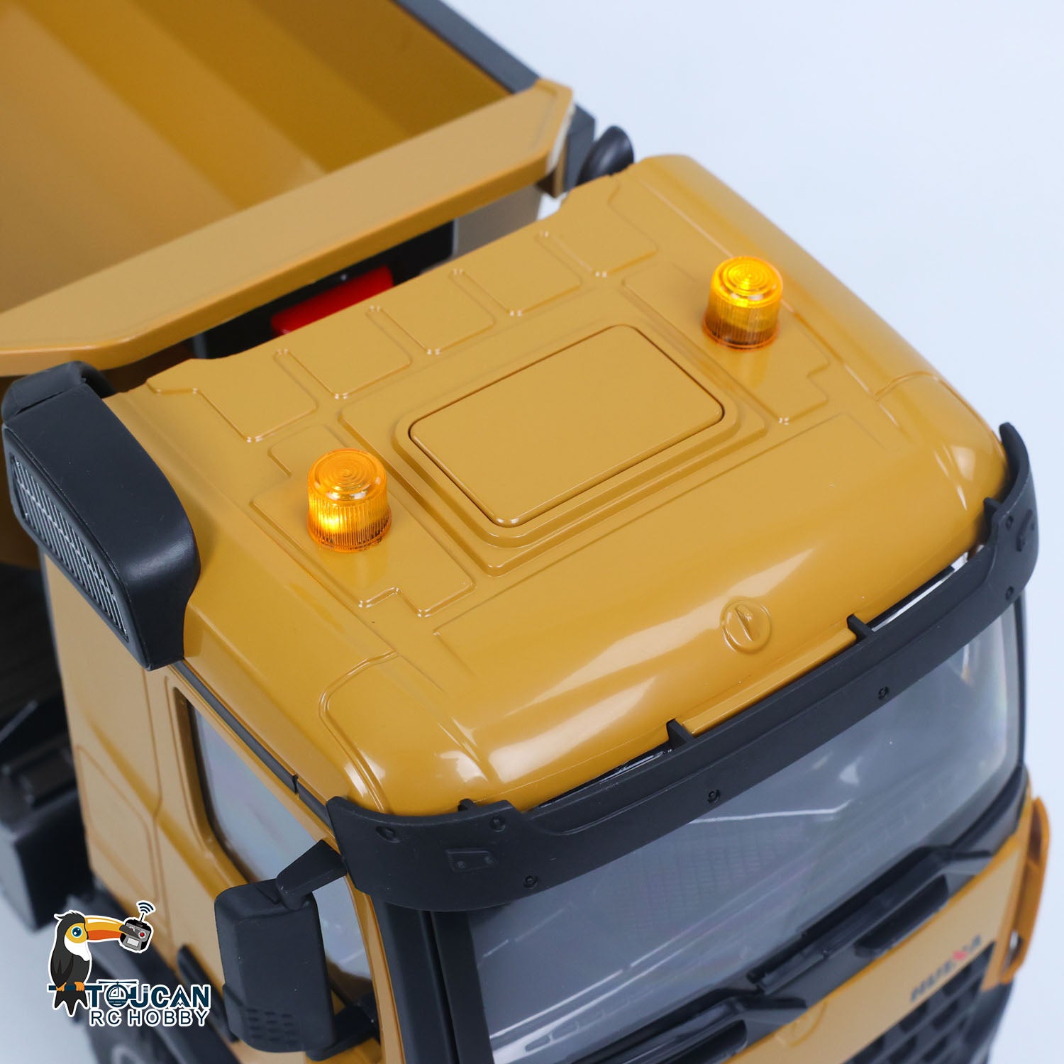 US Stock HUINA 1/14 RC Dump Truck 573 - Metal & Plastic RTR 7.2V
