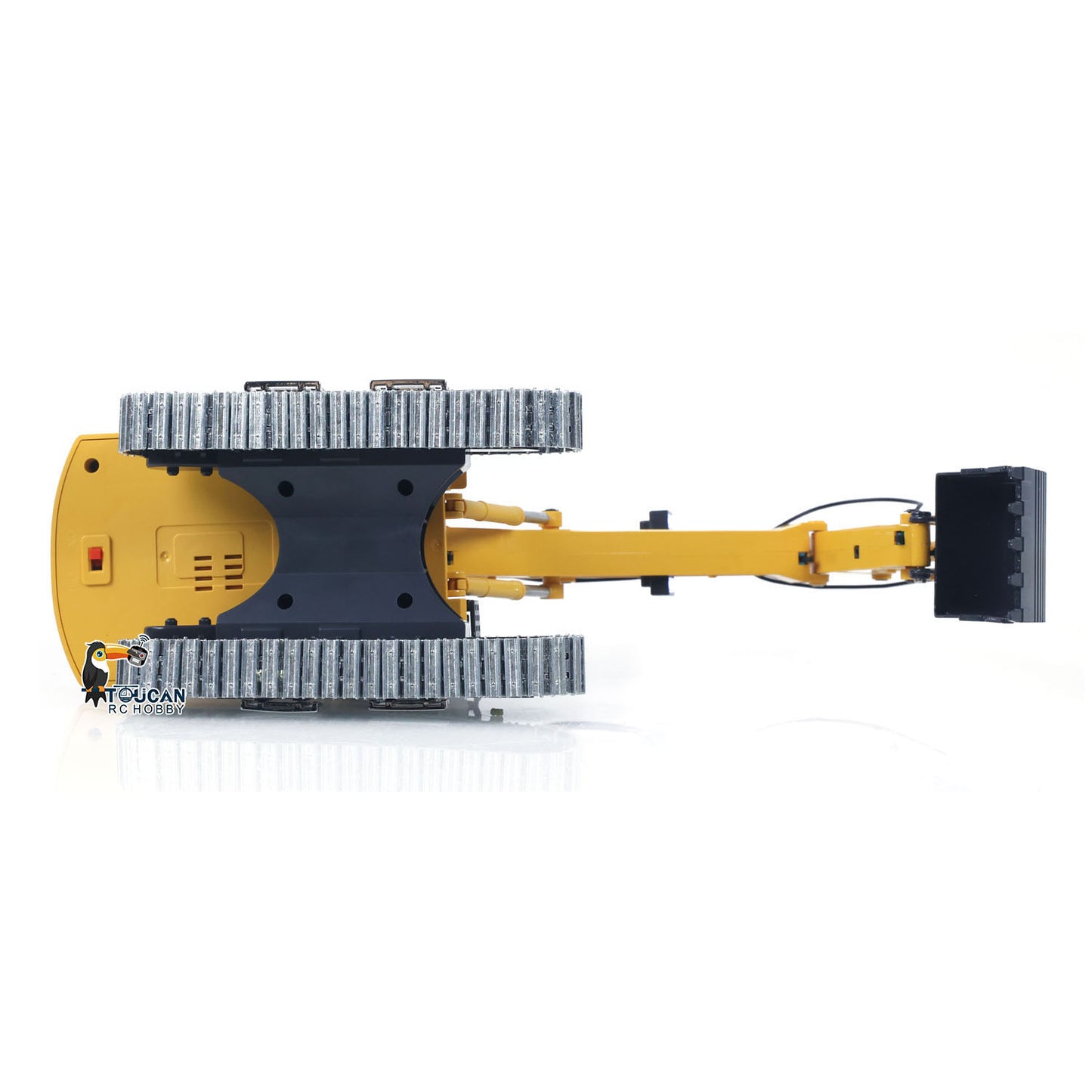 Fast Free Shipping 1/50 RC Digger PC520 Electric Lifting Radio Control Excavator Engineering Vehicle Metal Tracks Lights Sound Small Toy Collection