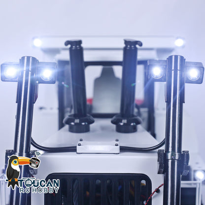 JDModel DXR2 1/14 Metal RC Hydraulic Bulldozer Remote Controlled Earth Moving Machine Model JDM-201 New Sound System Light ST8 Remote Controller Motor