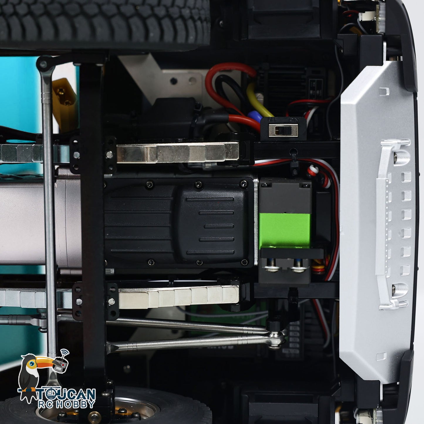 Metal 1/14 8x4 Hydraulic Flip-over Cover RC Tipper Truck Remote Control Dump Car LED Lights Sound System Assembled Painted