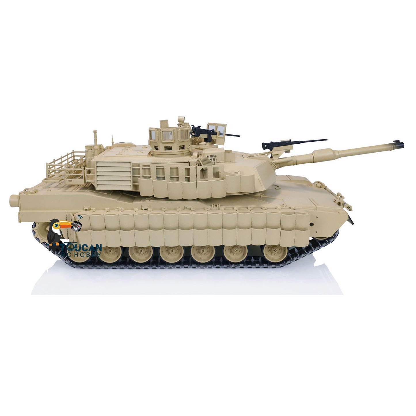 90% Metal Military RC Tank 1/16 Abrams M1A2 3918 TUSK II Armored Fighting Vehicle Dual Current Driving System Electric Car
