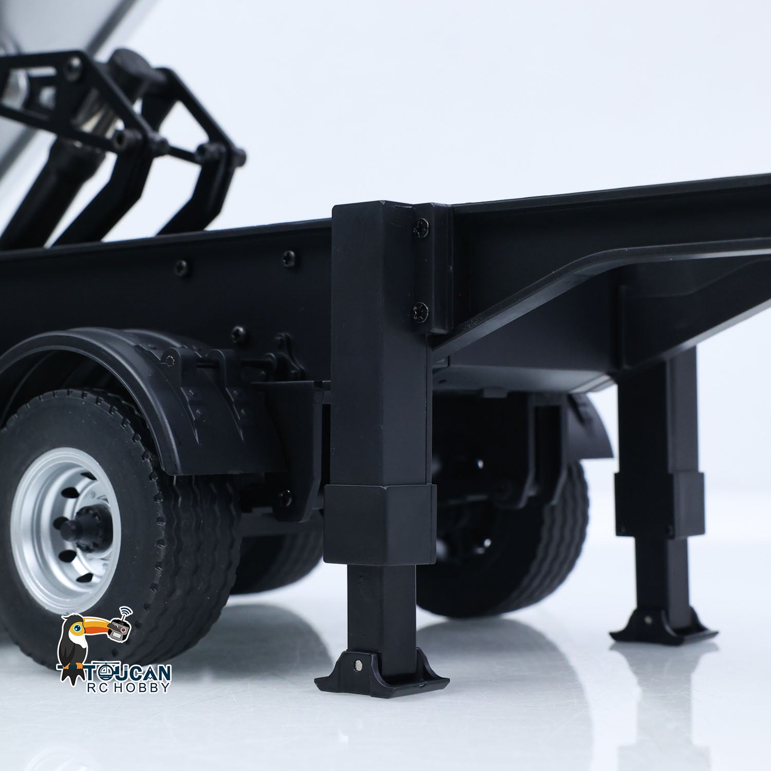 TOUCAN RC HOBBY HUINA 1/18 Electric Lifting Remote Control Semi Dump T