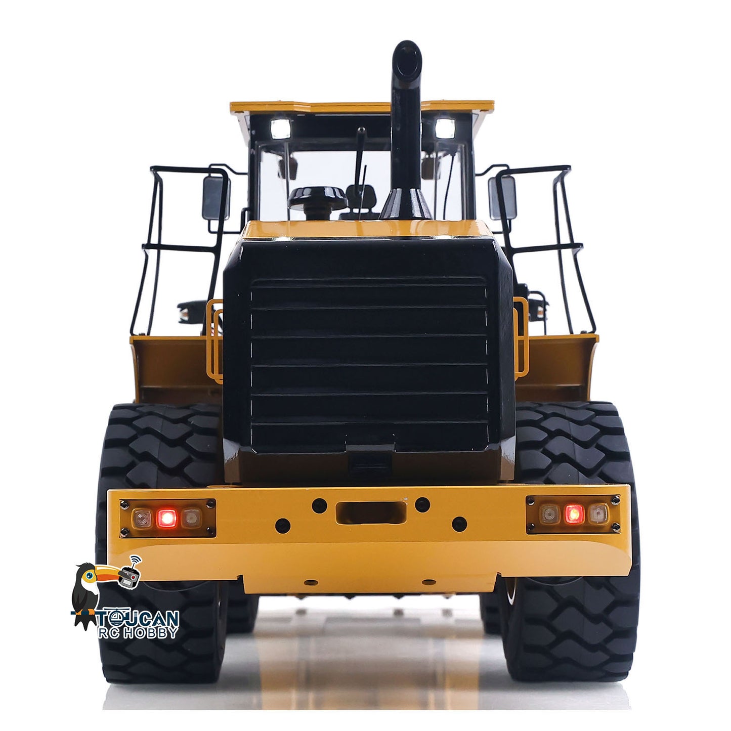 1/12 Metal Remote Control Hydraulic Loader DIM C950 2Speed Gearbox 5CH Valve RC Heavy Machine Model Hobbywing Brushed ESC