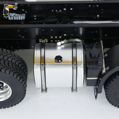 1/14 Metal 8x8 Hydraulic RC Tipper Truck Flip-over Cover Remote Control Dump Simulation Car PNP ESC Servo Motor
