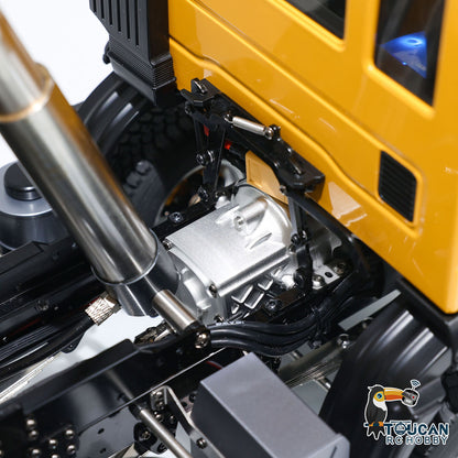 1/14 Metal 8x8 Hydraulic RC Tipper Truck Flip-over Cover Remote Control Dump Simulation Car PNP ESC Servo Motor