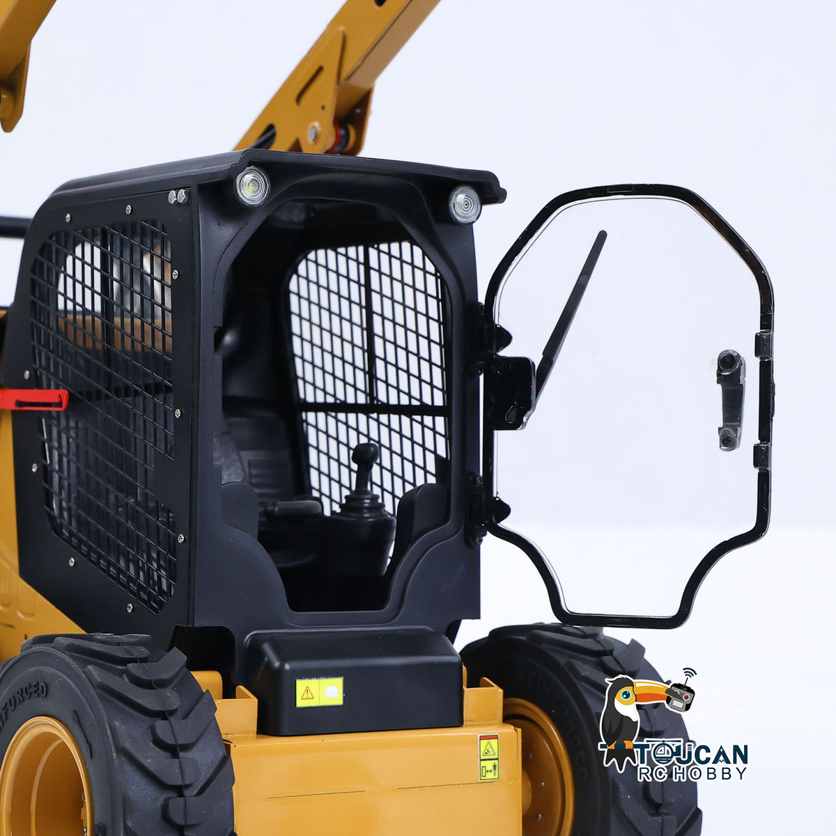 In Stock CUT RC Hobby 1/14 RC  Wheeled Skid-Steer Loader 272D2  3CH Valve Manual Quick Coupler Metal RTR