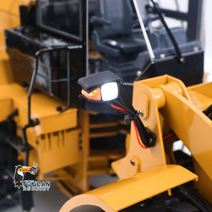 1/12 Metal Remote Control Hydraulic Loader DIM C950 2Speed Gearbox 5CH Valve RC Heavy Machine Model Hobbywing Brushed ESC