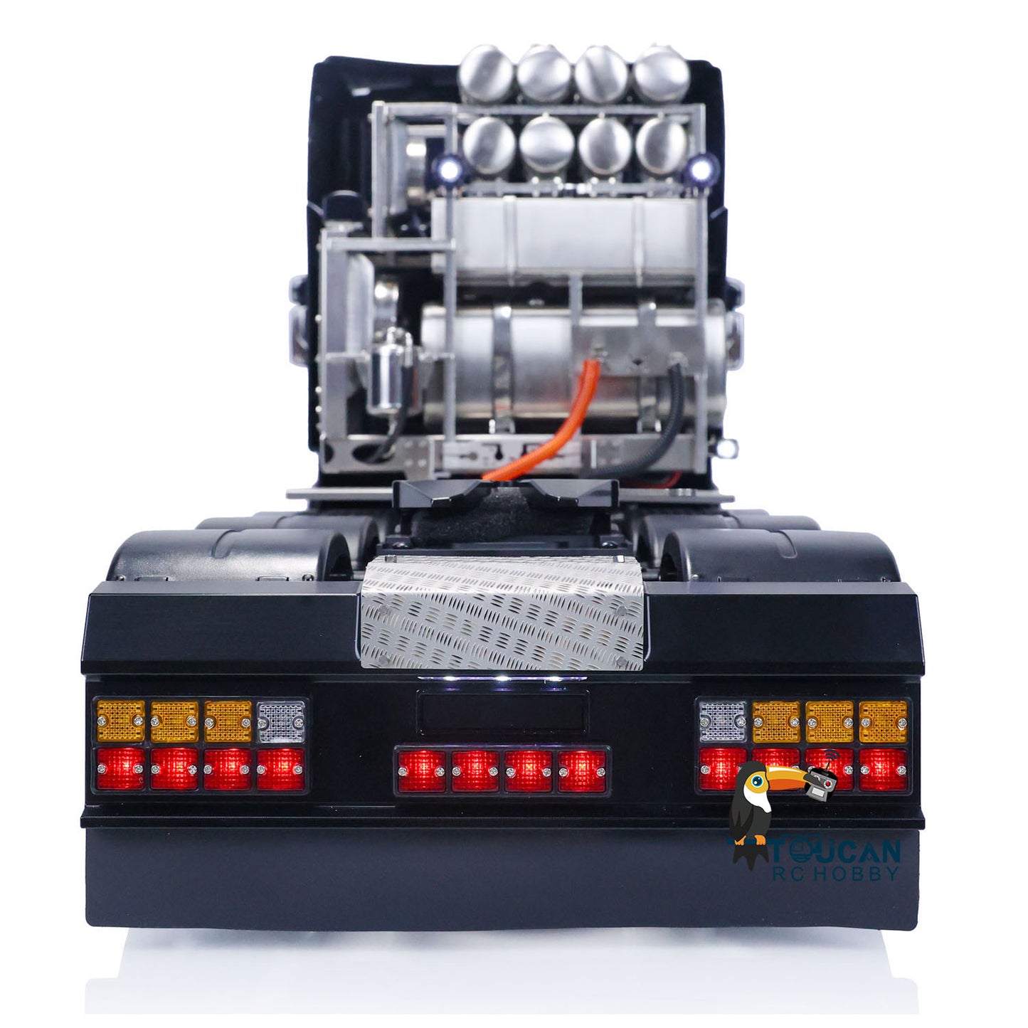 LESU 1/14 Remote Control Tractor Truck for 8X8 TOUCAN Tamiya Remote Control RTR Car Adults