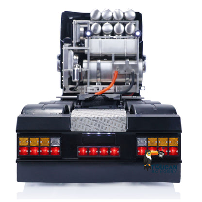 LESU 1/14 Remote Control Tractor Truck for 8X8 TOUCAN Tamiya Remote Control RTR Car Adults