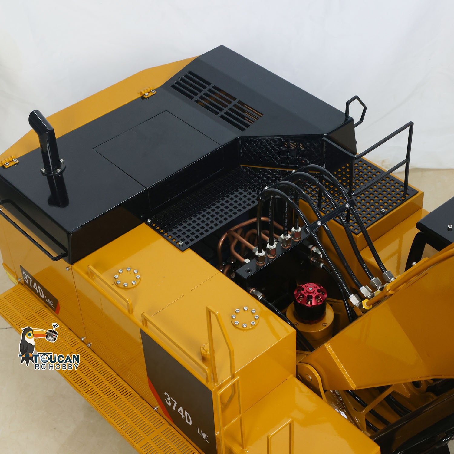 江ノ電　ラジコン C374 Huge 1/8 RC Hydraulic Excavator 374 Metal Heavy Duty Digger