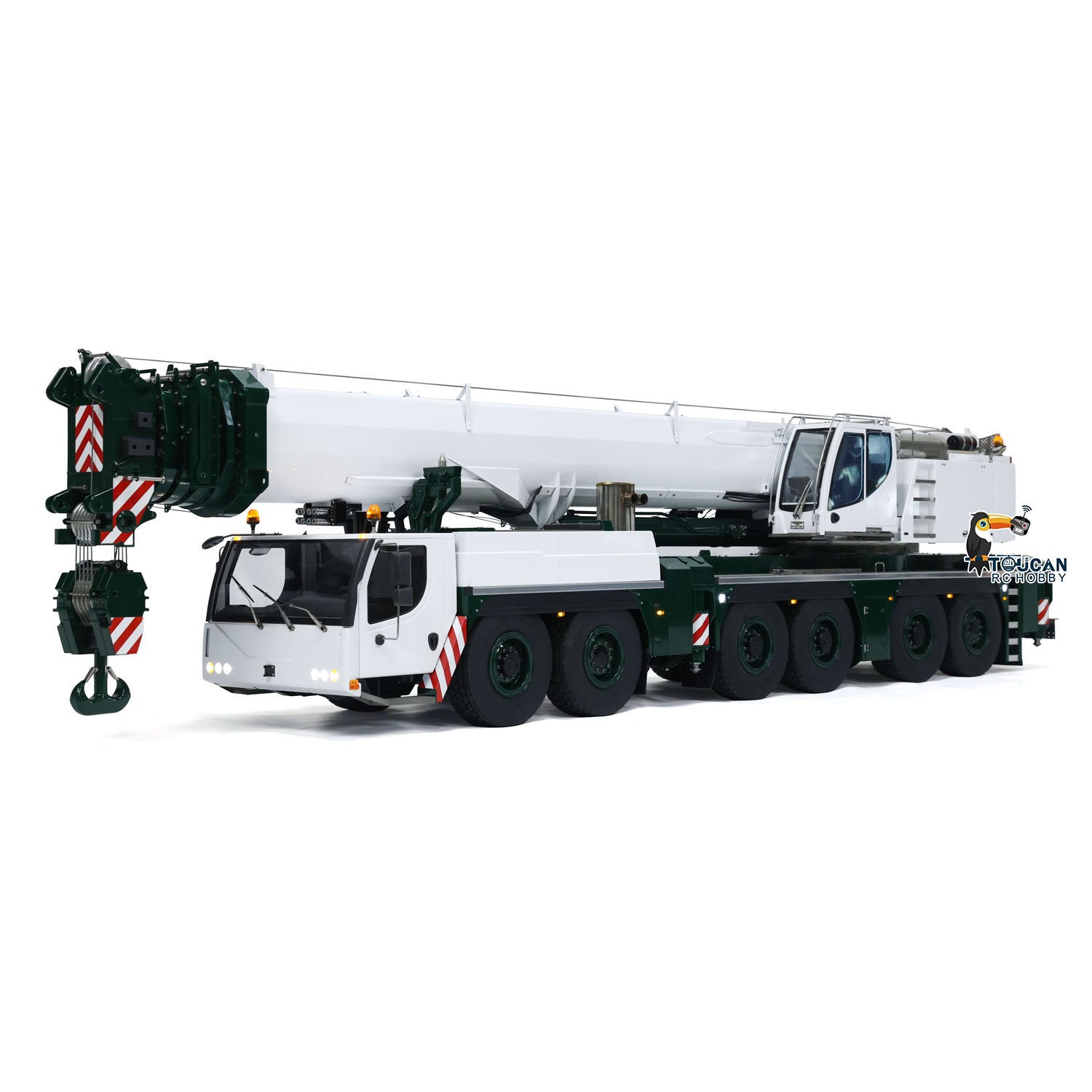 Eyewhale 1/14 6 Axles LTM1350 RC Hydraulic Mobile Cranes – TOUCAN
