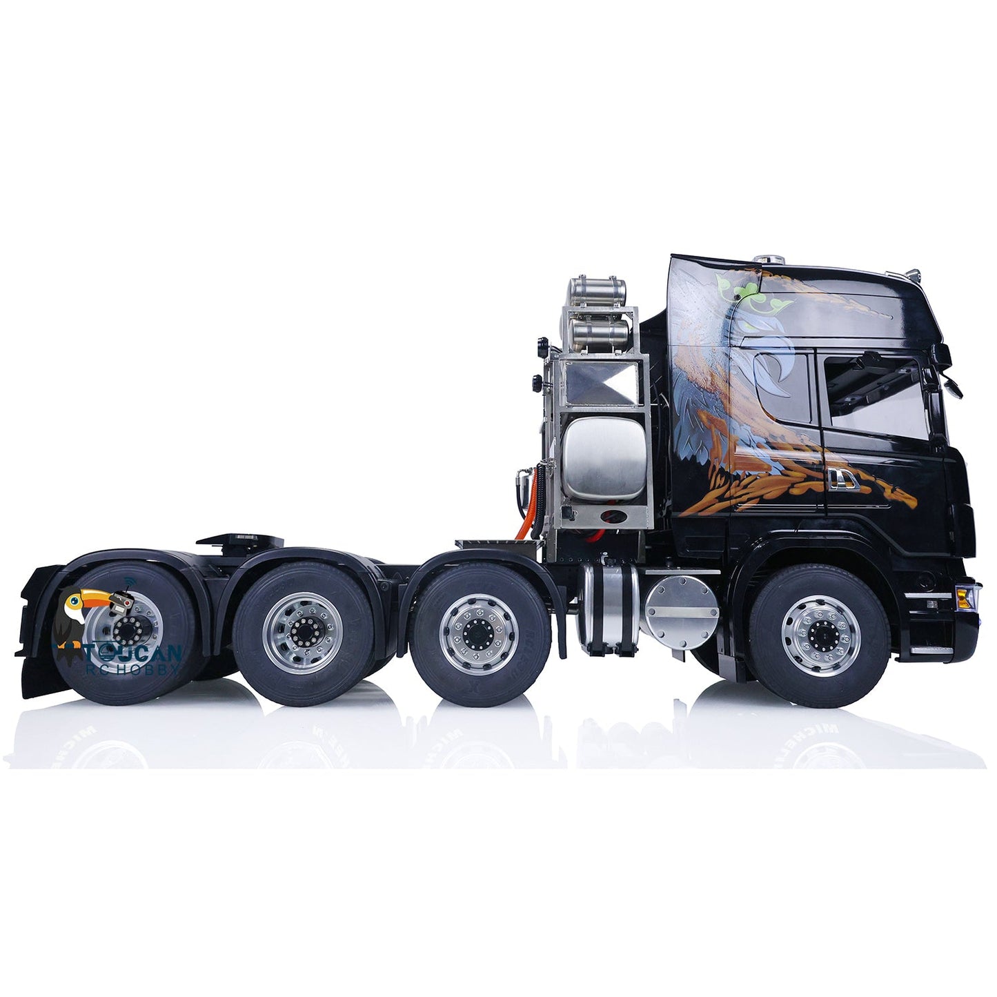 1/14 TOUCAN 8X8 RC Tractor Truck for Tamiya TOUCAN Remote Control Trucks