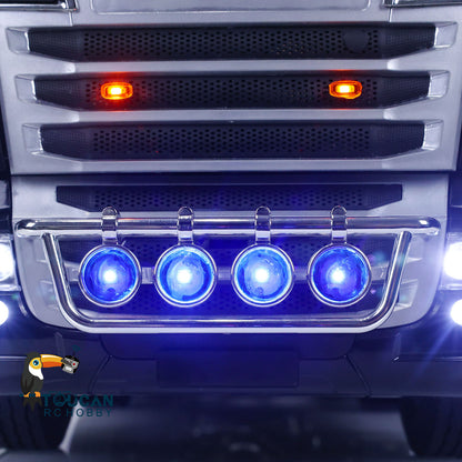 LESU 1/14 Remote Control Tractor Truck for 8X8 TOUCAN Tamiya Remote Control RTR Car Adults