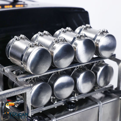 LESU 1/14 Remote Control Tractor Truck for 8X8 TOUCAN Tamiya Remote Control RTR Car Adults