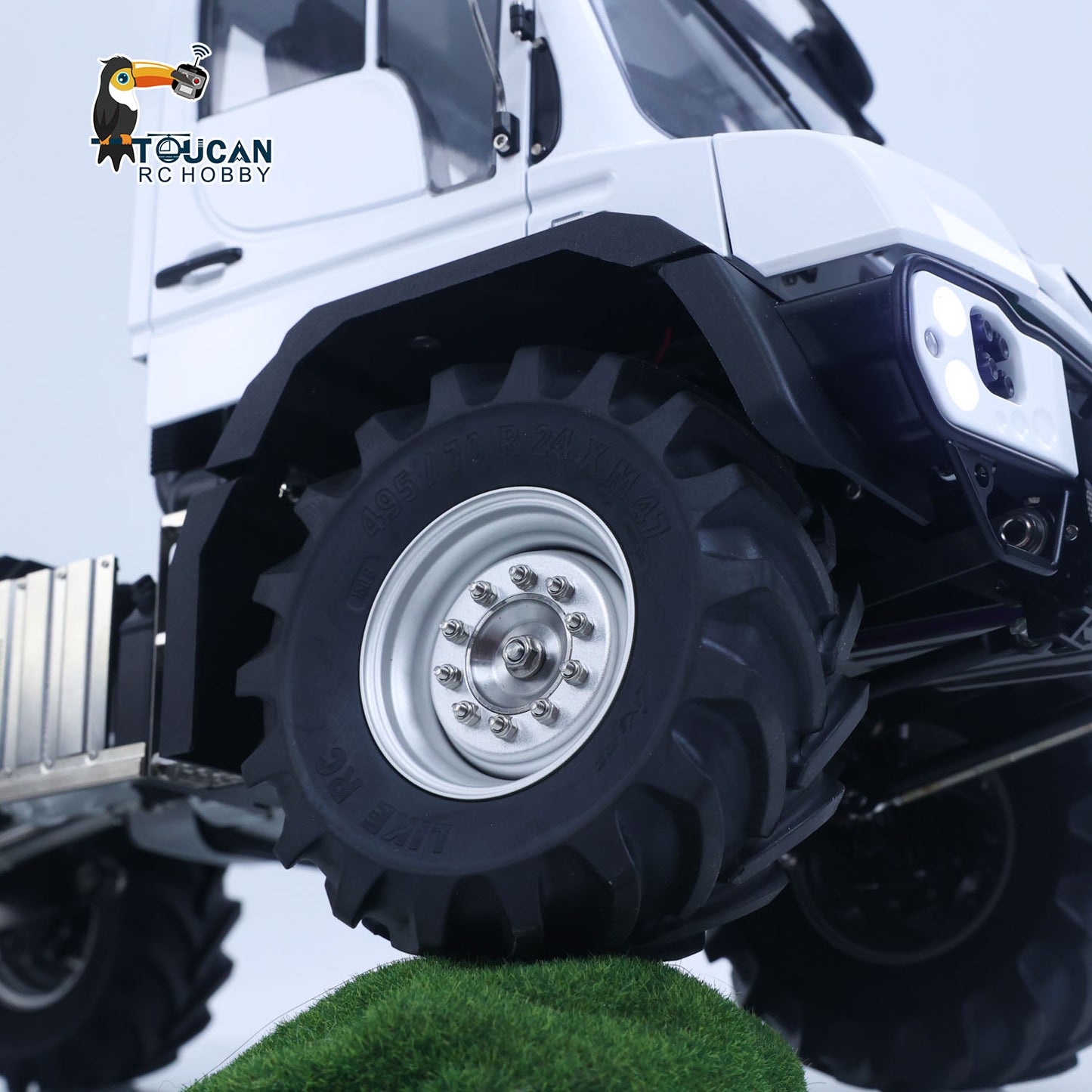 In Stock U535 Lite 4X4 1/14 Remote Control Rock Crawler Car RC Off Road Vehicle Metal Drive Shafts 2Speed Gearbox Brushless Motor ESC
