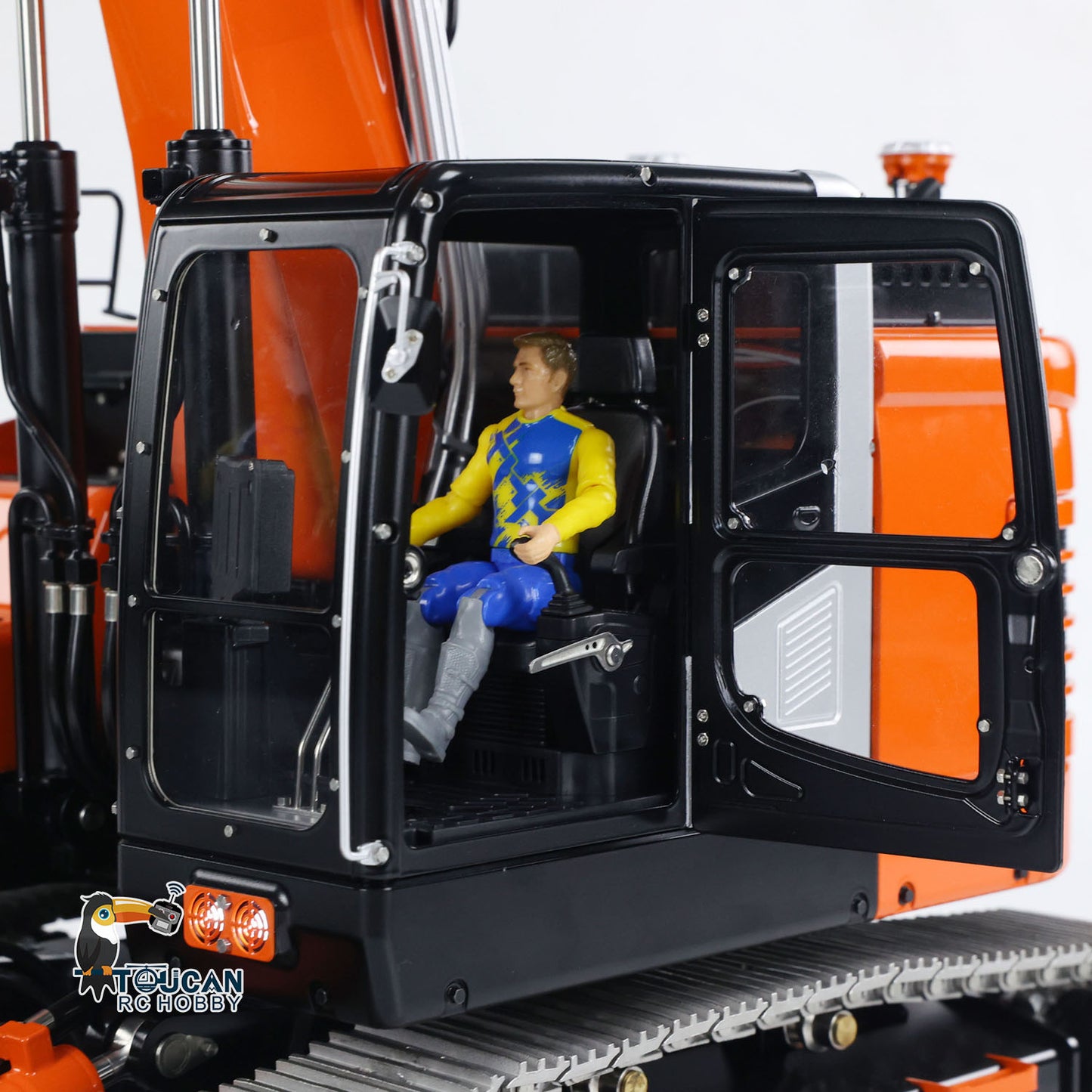 LESU Aoue ET26L 1/14 Metal RC Excavator B0012 RTR Hydraulic Short Tail Tracked Digger Simulated GPS Light System FlySky PL18EV Controller