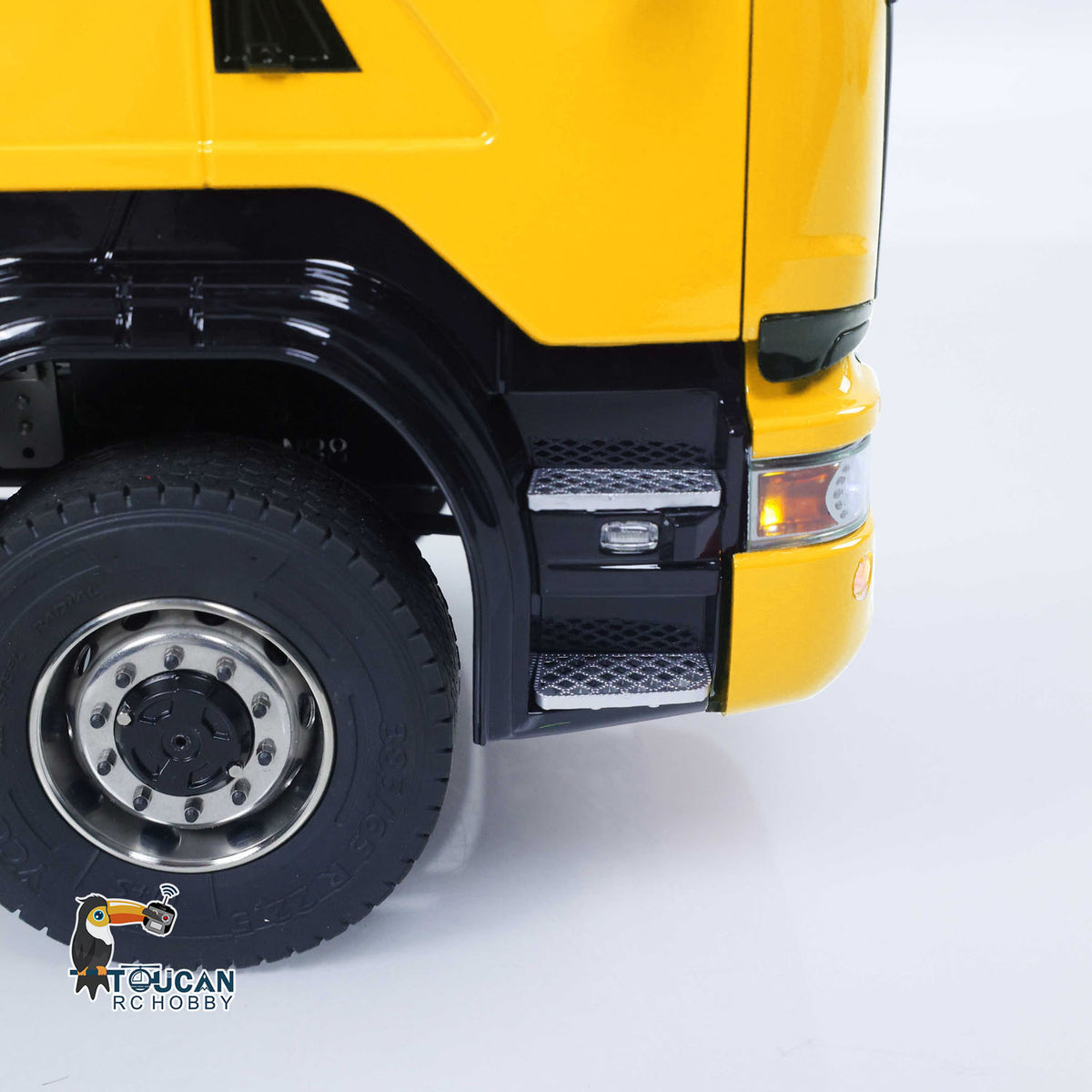 TOUCAN RC HOBBY LXY 1/14 Hydraulic RC Roll On Off Dump Truck 8x8 3Speed Gearbox Remote Control Full Tipper 770S Axle Locks Metal Shafts
