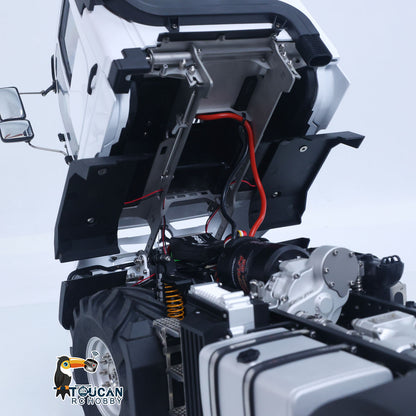 U535 Lite 4X4 1/14 Remote Control Rock Crawler Car RC Off Road Vehicle Metal Drive Shafts 2Speed Gearbox Brushless Motor ESC