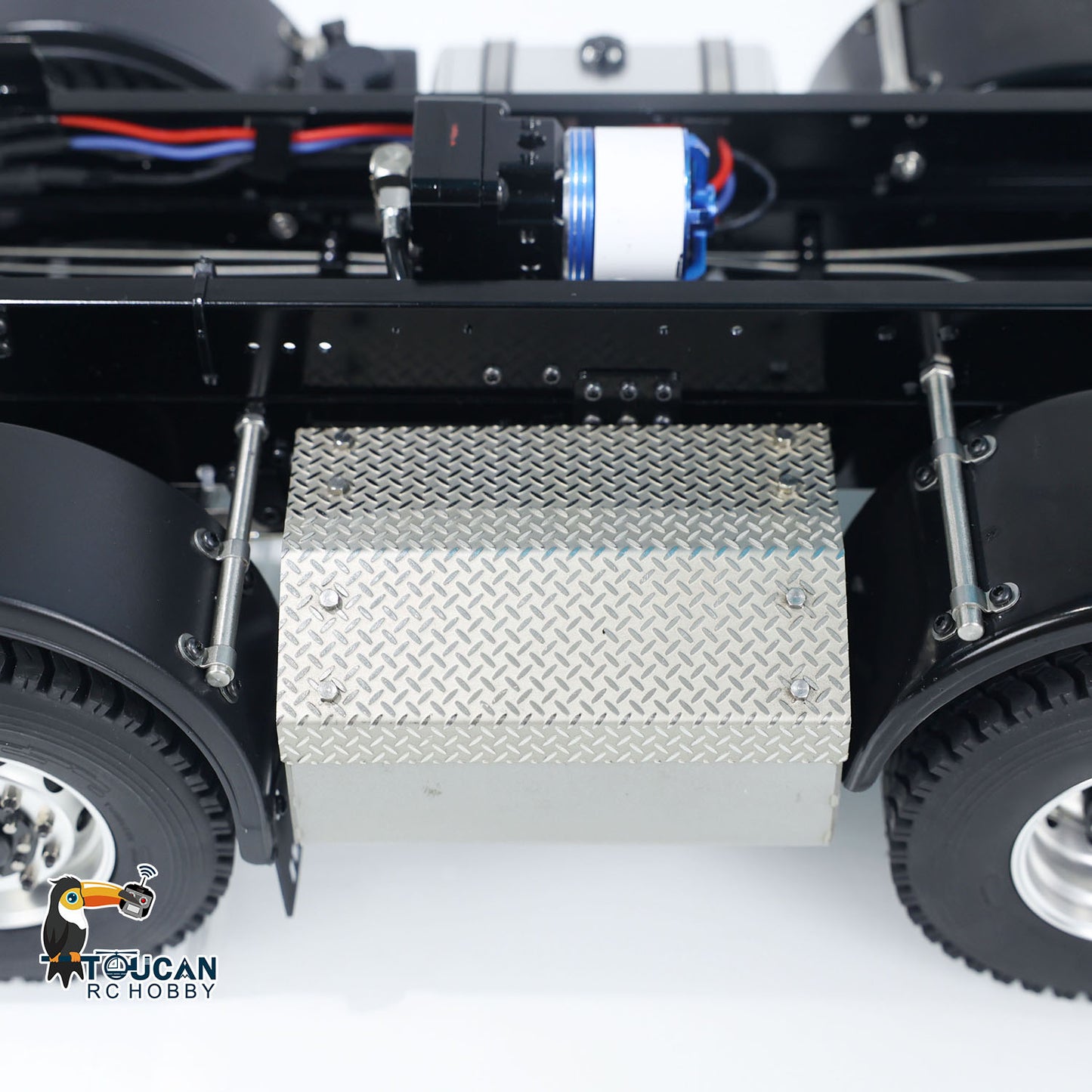 1:14 8x8 RC Hydraulic Equipment Radio Control Tipper Car 2-speed Dump Truck DIY Model Sound Light ST8 LED Light Sound