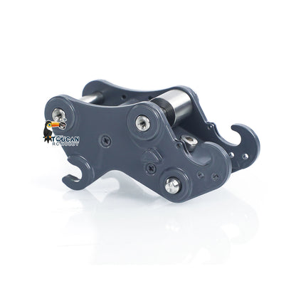 CUT Model UV Sticker Brass Oil Tube Metal Front Guard Net Manual Quick Release Coupler 2 In 1 ESC Plastic Spotlight Chassis Electric Contact Point for 1/14 RC Hydraulic Excavator C914