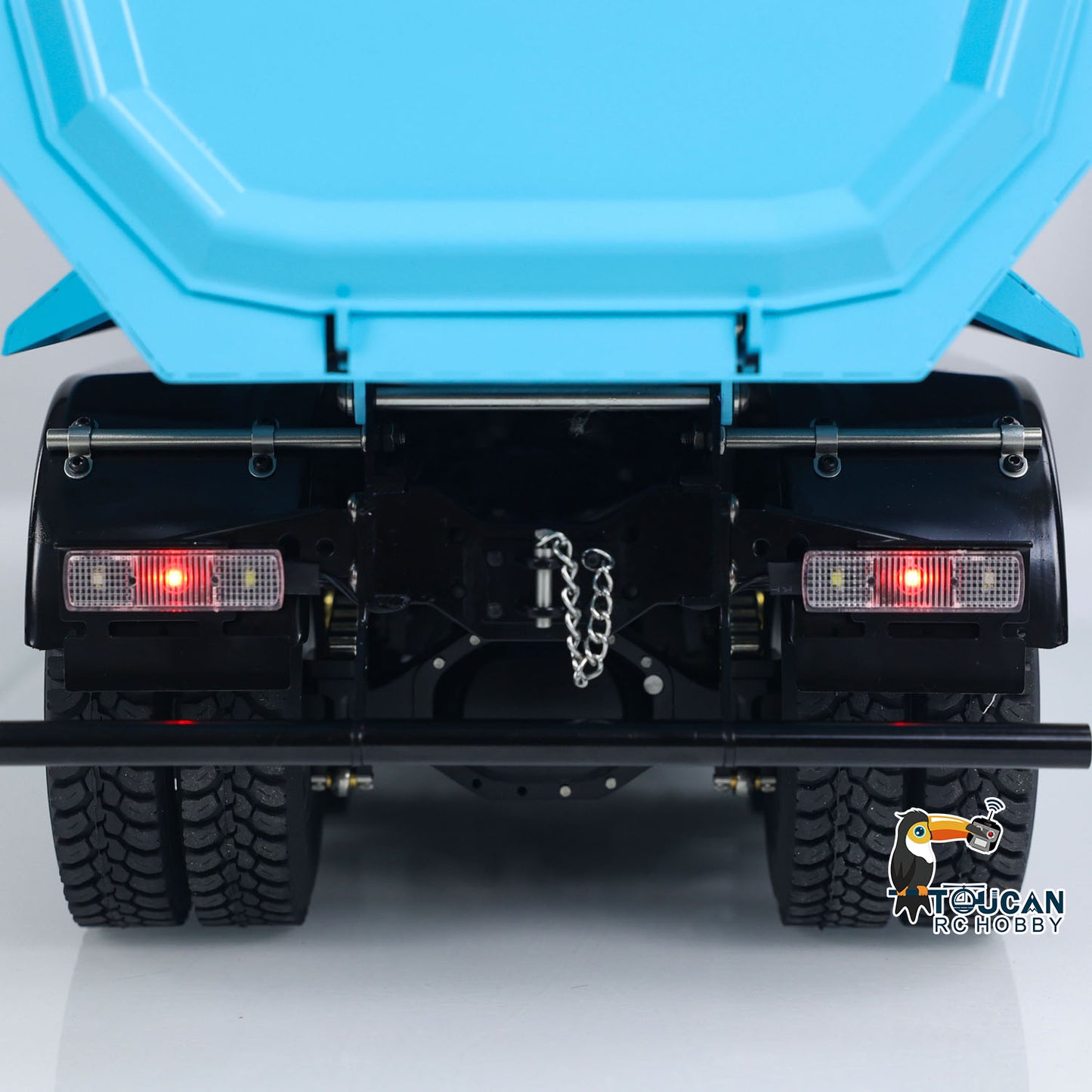 1:14 8x8 RC Hydraulic Equipment Radio Control Tipper Car 2-speed Dump Truck DIY Model Sound Light ST8 LED Light Sound