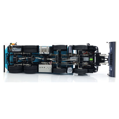 1:14 8x8 RC Hydraulic Equipment Radio Control Tipper Car 2-speed Dump Truck DIY Model Sound Light ST8 LED Light Sound