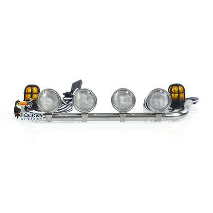Toucanhobby Spotlight with Rotating Lights Decorative Air Conditioner for K3363 Low-top 1/14 RC Tractor Truck Radio Control Dumper DIY for Enthusiast