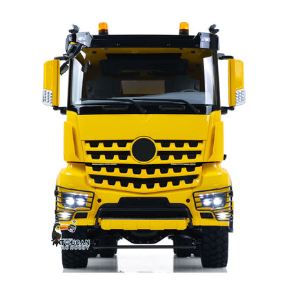 MODO 6X6 Metal Chassis 3348 RC Hydraulic Dumper 1/14 Radio Controlled Tipper NO Lock Light Sound Radio Battery Construction Truck RTR