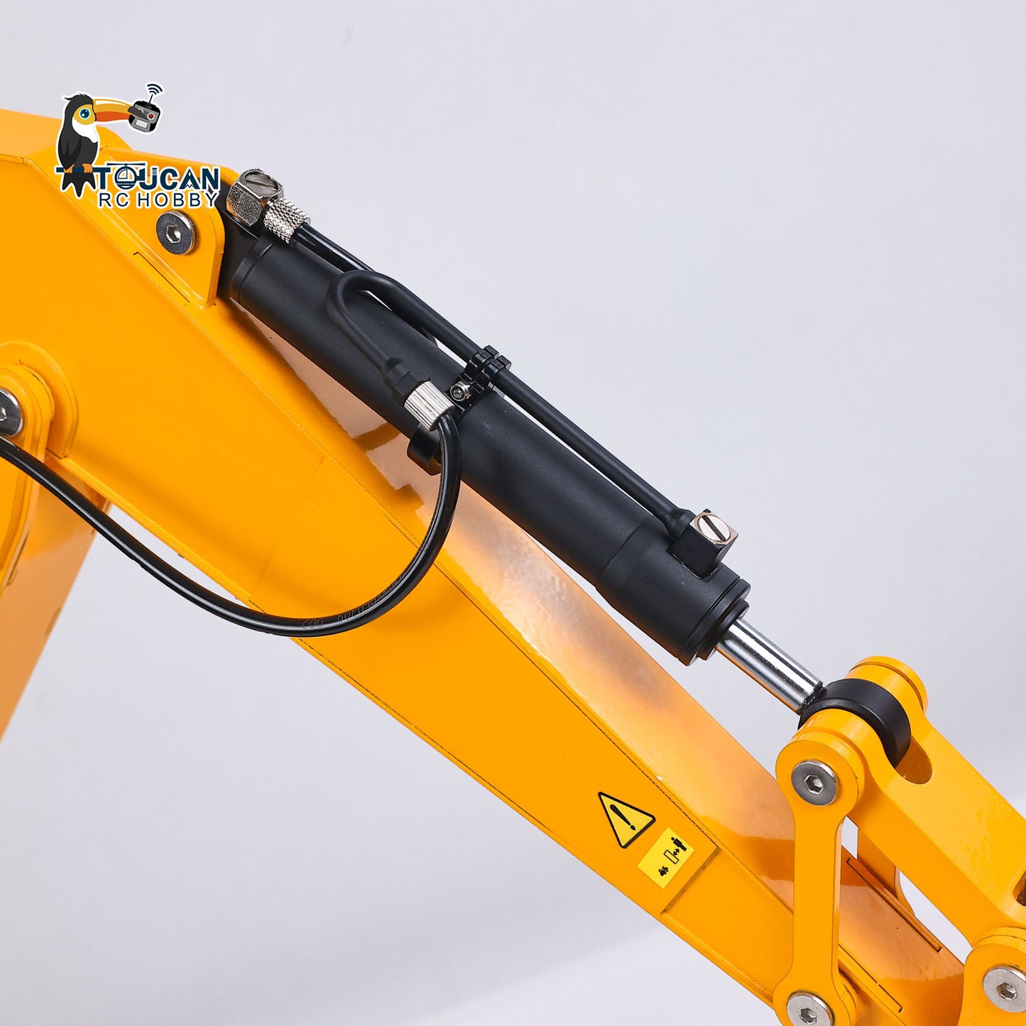 US Stock TOUCAN RC HOBBY 323GX RTR Metal 1/12 Hydraulic Remote Control Excavator  3 Way Valve RC Digger Model Quick Coupler Flysky ST8 Radio Battery