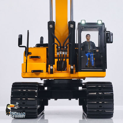 US Stock TOUCAN RC HOBBY 323GX RTR Metal 1/12 Hydraulic Remote Control Excavator  3 Way Valve RC Digger Model Quick Coupler Flysky ST8 Radio Battery