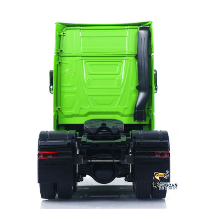 1/14 6*6 RC Tractor Truck 3363 Remote Control Lorry Car Model 540 Brushed Motor 60A ESC Openable Door Flysky I6S Radio RTR