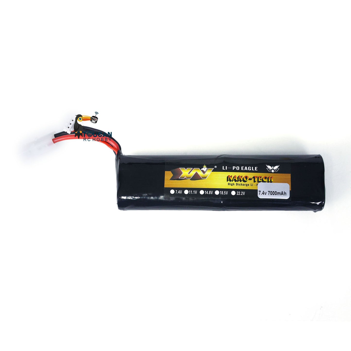 Henglong 7000mAh/3500mAh 7.4V Lthium Polymer for Battery XT60/TAMIYA Plug for Heng Long 1/16 RC Tank German Tiger I T72 T90 3938 3939 Model 3958 3848 3849 3868