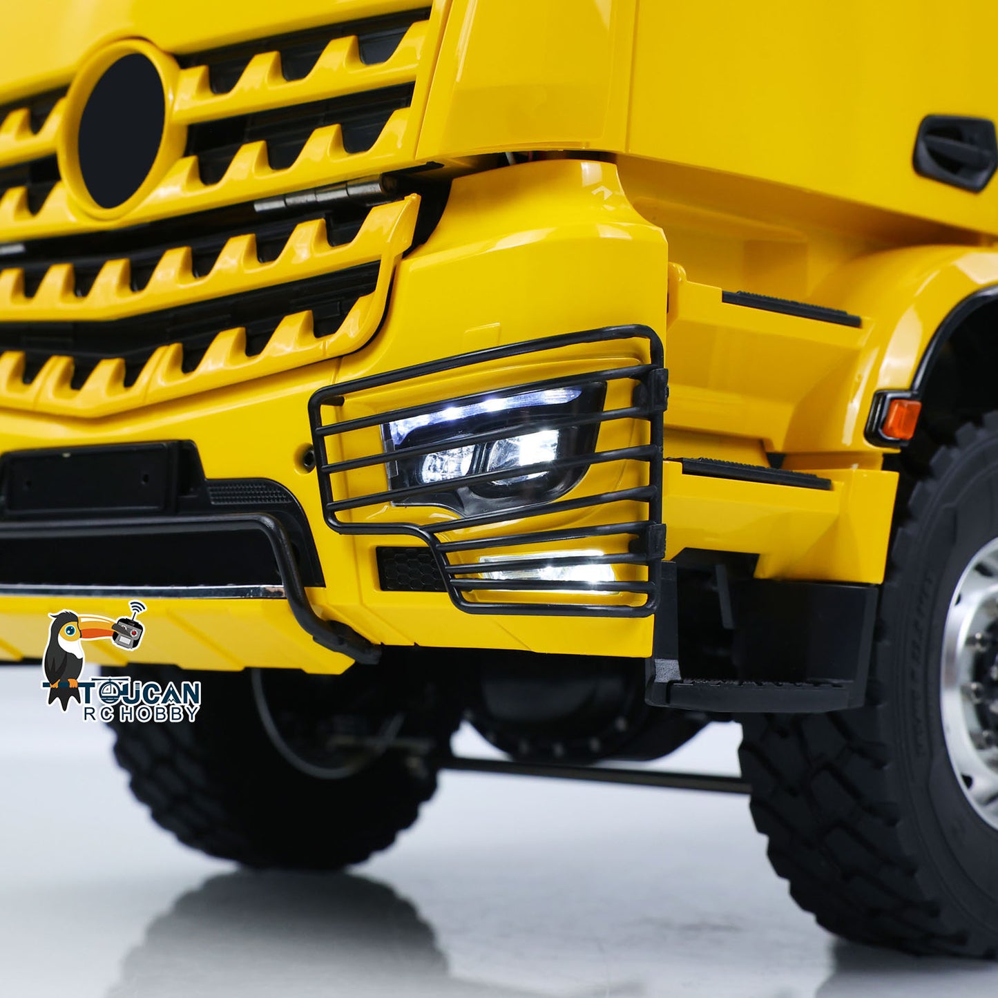 MODO 6X6 Metal Chassis 3348 RC Hydraulic Dumper 1/14 Radio Controlled Tipper NO Lock Light Sound Radio Battery Construction Truck RTR