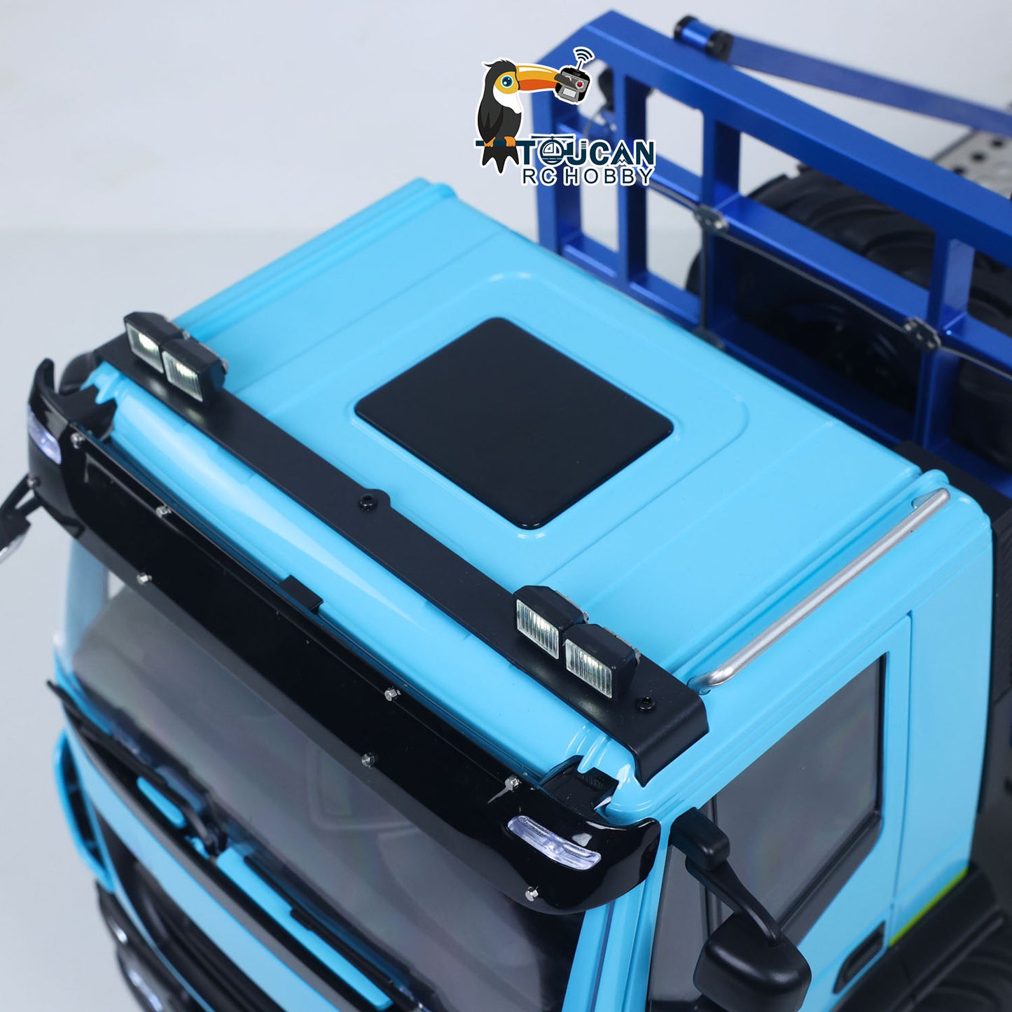 1/14 8x8 RC Rock Crawler Car Climbing Vehicle Remote Control Flatbed Truck DIY Car Model Light Sound System Servo ESC