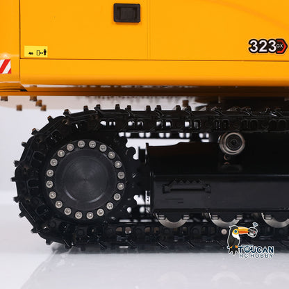 US Stock TOUCAN RC HOBBY 323GX RTR Metal 1/12 Hydraulic Remote Control Excavator  3 Way Valve RC Digger Model Quick Coupler Flysky ST8 Radio Battery