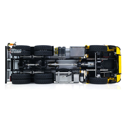MODO 6X6 Metal Chassis 3348 RC Hydraulic Dumper 1/14 Radio Controlled Tipper NO Lock Light Sound Radio Battery Construction Truck RTR