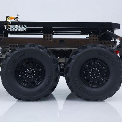 MODO 1/14 Metal 8x8 RC Crawler Car PNP FlySky ST8 Radio Controller Light Sound System Electric Winch Differential Lock 2-speed gearbox for Enthusiast