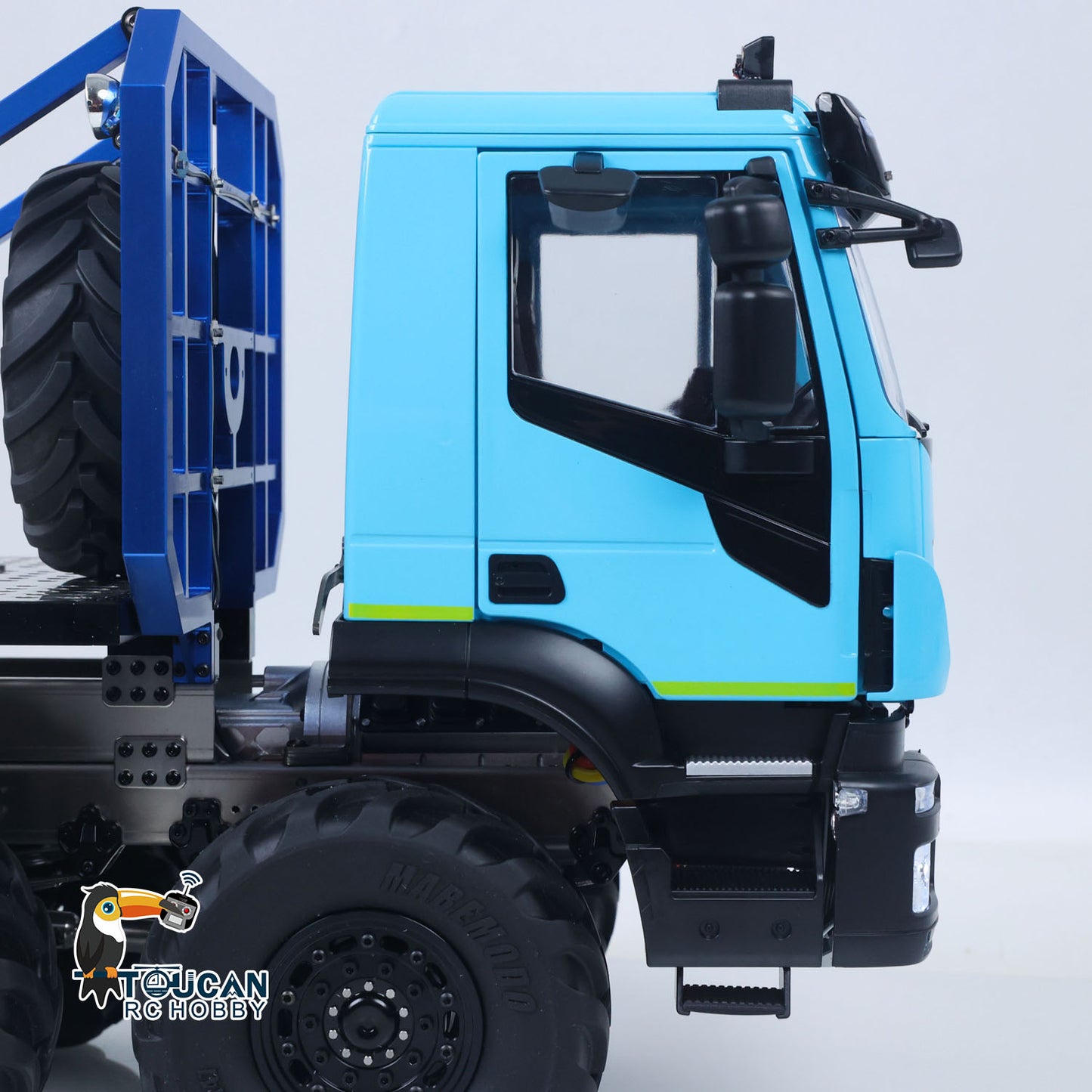 1/14 8x8 RC Rock Crawler Car Climbing Vehicle Remote Control Flatbed Truck DIY Car Model Light Sound System Servo ESC
