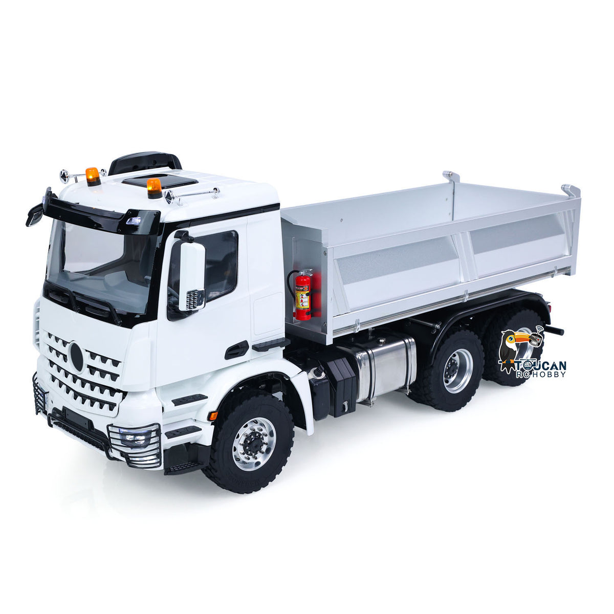 TOUCAN RC HOBBY US Stock MODO 1/14  RC Hydraulic Dumper 3348 - NO Lock Differential Axle Metal RTR