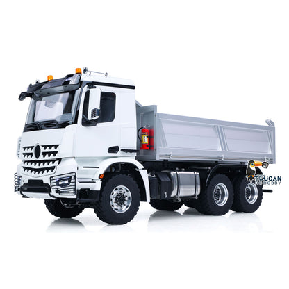 2Speed 3348 Metal Chassis 1/14 RTR RC Hydraulic Dumper Remote Control Tipper Model NO Lock Differential Axle Light Sound Battery