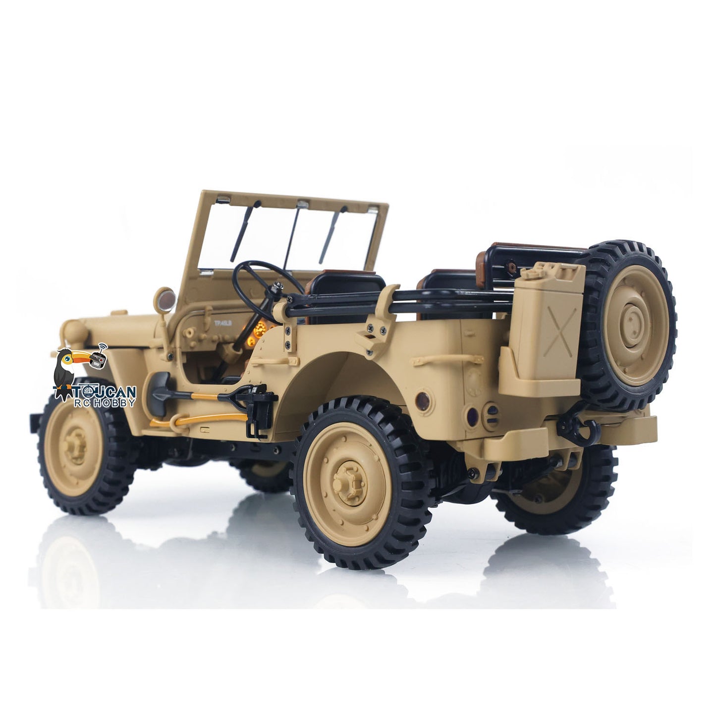 Fast Free Shipping HG 1/14 2.4GHZ Open-top Remote Control Military Car HG4 58 RC Off Road Vehicle 4WD Combat Model Toys 2Speed  Battery Radio